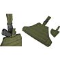 King arms piattaforma con fondina cosciale (verde)