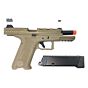 Poseidon pistola a gas ORION2 in polimero SEMI/FULL auto (tan)