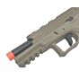 Poseidon pistola a gas ORION2 in polimero SEMI/FULL auto (tan)