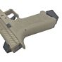 Poseidon pistola a gas ORION2 in polimero SEMI/FULL auto (tan)