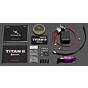 GATE PULSAR D HPA engine con doppio solenoide e TITAN II BLUETOOTH per GEARBOX ver.2 (cavi anteriori)