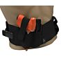 Radar cintura con fondina per pistola compact (nera) (rdr-5142)