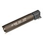 ASG ROTEX silencer with hider for 14mm- electric gun (FDE)