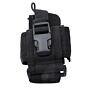 Royal tasca molle porta radio regolabile (nera)