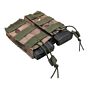Royal dual mag pouch with elastic strap for m16 rifle (multicam)