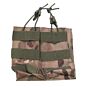 Royal dual mag pouch with elastic strap for m16 rifle (multicam)