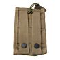 Royal single open top dual mag. pouch (tan)