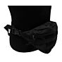 Royal plus waist pouch with pistol holster (black)
