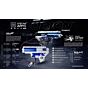 Specna Arms ROCK RIVER ARMS M4 EDGE 2.0 Noveske keymod electric gun (black)