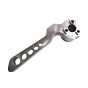 Speed airsoft impugnatura in acciaio per aps/m24 (inox)