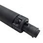 Angry Gun SF 556 socom silencer with hider for 14mm- electric gun (black)