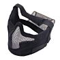 Sop maschera facciale striker nera