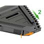 Four Rifle calcio 416A5 style per fucile elettrico m4 (nero)