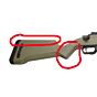 Ares AMOEBA stock and grip set for m700 STRIKER air rifle (tan)