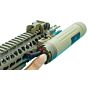 G&p VLI X9 led flashlight with 1600 7.4v battery (tan)
