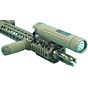 G&p torcia led VLI X9 ras con batteria lipo 1200 11.1v (tan)