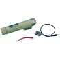 G&p VLI X9 led flashlight with 1600 7.4v battery (tan)