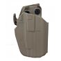 FMA fondina rigida 5x79 standard per pistola tipo glock/hk/mp9 (dark earth)