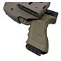 FMA fondina rigida 5x79 standard per pistola tipo glock/hk/mp9 (dark earth)