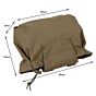 The BlackShips tasca drop pouch avvolgibile (coyote brown)