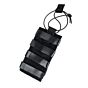 TheBlackShips bottle pouch (black)