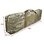 TheBlackShipsTWO Layer rifle bag 89cm (mc)
