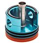 Fps testa cilindro in ergal con DOPPIO-ORING per gear box ver.2 (pad arancione)