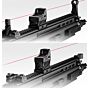 Marui pro sight CNC mount set for M4 flat top