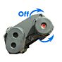 TMC porta batteria peq15 con puntatore laser (dark earth)