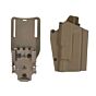 TMC fondina X300 Light-comp. per pistola tipo glock (dark earth)