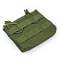 TMC tasca CQB aperta doppio caricatore fucile (verde)
