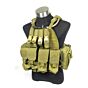 TMC giubbino tattico PI light weight plate carrier full set tan