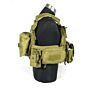 TMC giubbino tattico 6094 style plate carrier full set tan