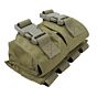 TMC SPARTAN dual frangment grenade pouch (tan)