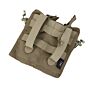TMC tasca aperta caricatore m16 doppio vano (coyote brown)