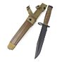 TMC M10 style dummy knife with case (dark earth)