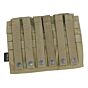 TMC AVS style triple m16 magazine pouch (tan)