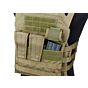 TMC giubbino tattico N jump plate carrier tan