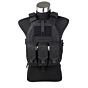 TMC giubbino tattico 94K plate carrier con 3 tasche (nero)