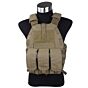 TMC giubbino tattico 94K plate carrier con 3 tasche (coyote brown)