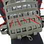 TMC DELUXE EVA sapi plate set for tactical vest (dummy)