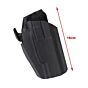 TMC fondina rigida 5x79 standard per pistola tipo glock/hk/mp9 (nera)