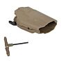 TMC fondina rigida 5x79 standard per pistola tipo glock/hk/mp9 (coyote brown)