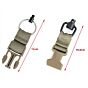 TMC buckled qd with split ring (tan)