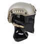 TMC maschera facciale SPT per elmetti (nera)