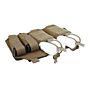 TMC tasca aperta caricatore fucile 5.56 + pistola 9mm per tattico frame plate carrier (coyote brown)