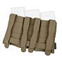 TMC tasca aperta TS style tripla per caricatore fucile m4 (multicam)
