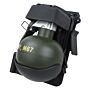 TMC M67 dummy frag grenade with molle case (black)