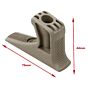 TMC grip hand stop GUNFIGHTER style per astine M-LOK (coyote brown)