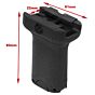TMC grip anteriore BCM foregrip corta per fucili (nera)